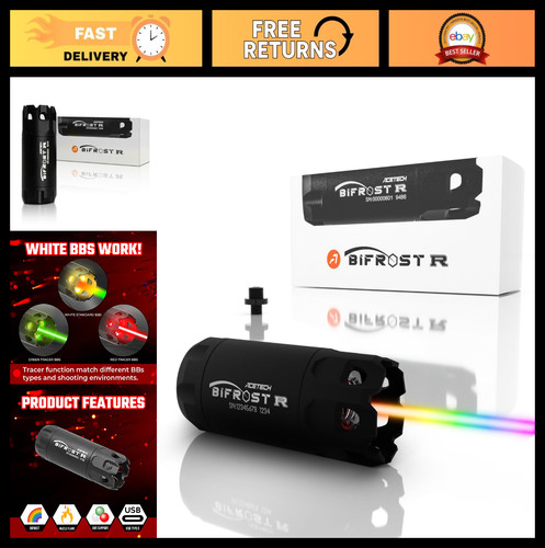 Rgb airsoft tracer unit 14mm - rgb,