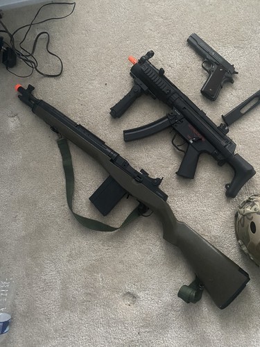Airsoft gun lot - airsoft, m14
